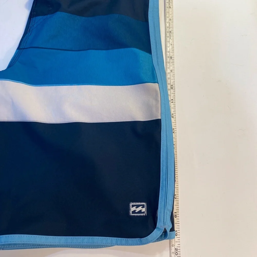 Billabong Recycle 73 Pro Men's Blue Striped Shorts